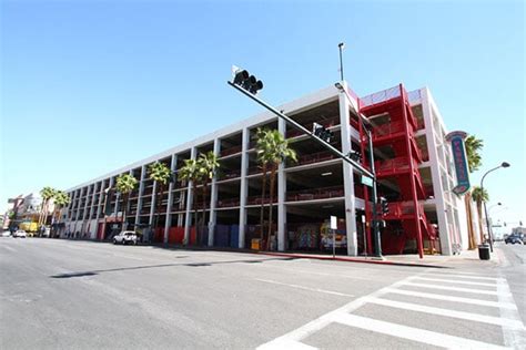 downtown las vegas parking garage.